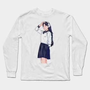 Girl Scholl Long Sleeve T-Shirt